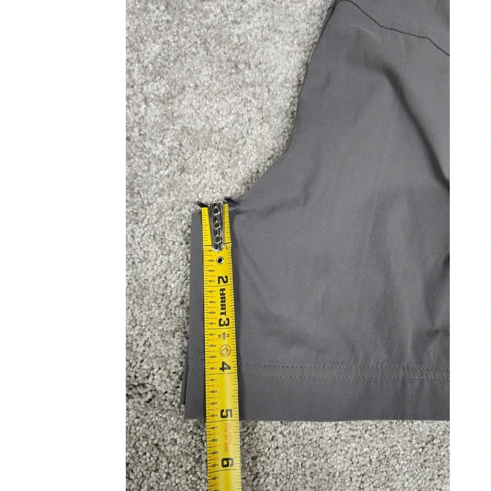 Columbia Pull On Hiking Active Shorts  Elastic Waist Pocket Gray Women's Size S